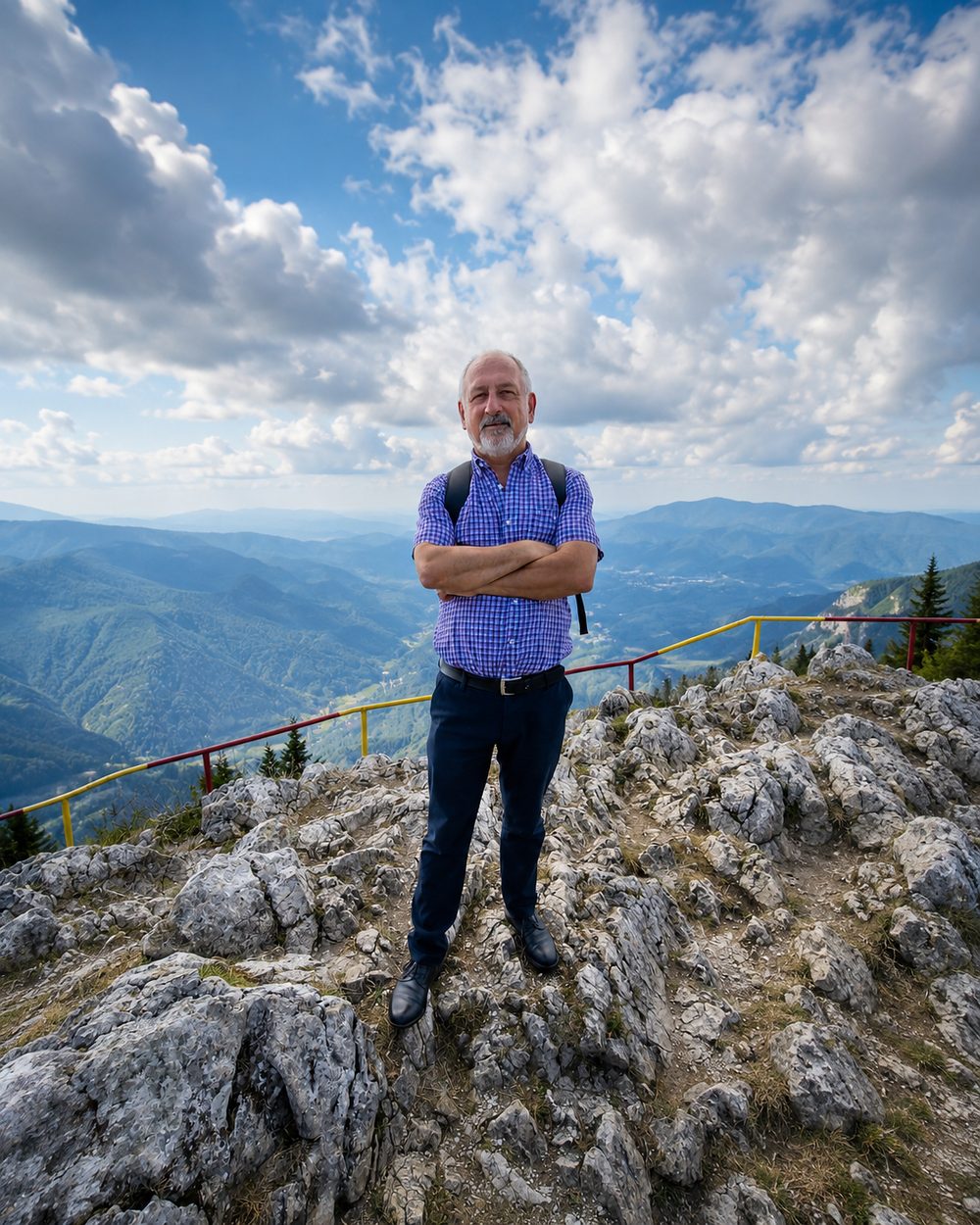 A Sóvidék Panzió házigazdája és helyi idegenvezetője